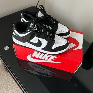 Nike dunk low sneakers.